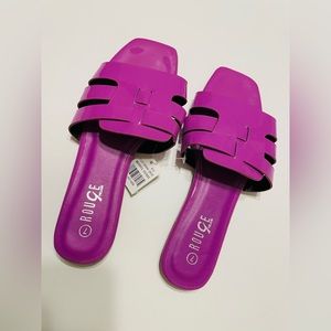 Flat Slide Sandals